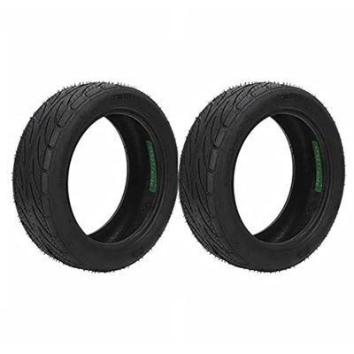 Keenso 2Pcs 70/65-6.5 Tire Tubeless, Shockproof 255 X 70 Lightweight Rubber Scooter Tire 70 65 6.5 Tubeless for Millet 9 Balancing Scooter & Pro Electric bike modification accessories