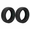 Keenso 2Pcs 70/65-6.5 Tire Tubeless, Shockproof 255 X 70 Lightweight Rubber Scooter Tire 70 65 6.5 Tubeless for Millet 9 Balancing Scooter & Pro Electric bike modification accessories view 1