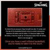 Spalding Basketball TF-250 Professional Basketball Spalding Basketball || Basketball with Pump || Basketball Combo || Basketball Size 6-7 Basketball for Men Full Size (7+Pump) view 3