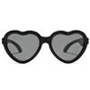 Hycredi Baby Heart Shaped Sunglasses - with Strap Adjustable Polarized Shades for Newborn Infant Age 0-24 Months - (Black/Gray) view 3