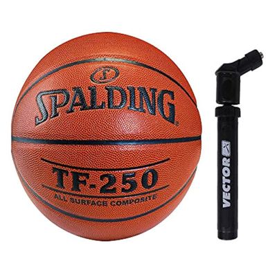 Spalding Logoman Training / Match Basketball in/ Outdoor Size 6 Without Air Pump