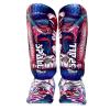 Spall Pro US Muay Thai Guards Shin Guards for Kickboxing Martial Arts BJJ Boxing Sparring with MMA Foot Protector (X-Large, Viper) view 1
