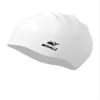 WHALE Extra Large Swim Cap for Women Men, Durable Silicone Swimming Hat with Ear Protection, Unisex Adults Bath Swimming Caps for Long Thick Curly Hair & Dreadlocks Braids Weaves Afro Hair(White) view 1