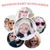 Hycredi Baby Heart Shaped Sunglasses - with Strap Adjustable Polarized Shades for Newborn Infant Age 0-24 Months - (Pink/Pink Mirrored) view 2