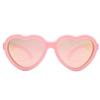 Hycredi Baby Heart Shaped Sunglasses - with Strap Adjustable Polarized Shades for Newborn Infant Age 0-24 Months - (Pink/Pink Mirrored) view 3