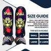 Spall Pro US Muay Thai Guards Shin Guards for Kickboxing Martial Arts BJJ Boxing Sparring with MMA Foot Protector (Large Scary, Green) view 4