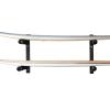 YRHH Surfboard Rack,Wall Mount Surf Storage Rack with Angled Padded Arms for 2 Surfboard or Paddle Board, Multifunctional Shelf,Hold Up to A 28" Wide Board view 2