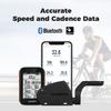 COOSPO Cadence and Speed Sensor, 2 in 1 Bluetooth ANT+ RPM Cycling Cadence Sensor, Wireless Bike Speed Sensor for Bicycle, Compatible Cycling Computer/Rouvy/Peloton/Wahoo APP view 2