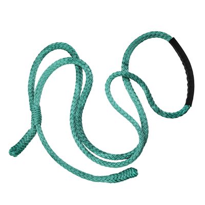 Pelican Rope The Maniac Loopie Sling Port A Wrap, Eye Sling, Adjustable Loopie, Rigging Sling (Green, 3/4" Diameter / 2-8 FT / 3,500 LBS WLL)