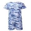 Yeahdor Toddler Children 2Pcs Summer Outfits Star Camo Print Tracksuits Short Sleeve T-Shirts and Shorts Nave Blue 18-24 Months view 2