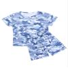 Yeahdor Toddler Children 2Pcs Summer Outfits Star Camo Print Tracksuits Short Sleeve T-Shirts and Shorts Nave Blue 18-24 Months view 3