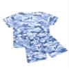 Yeahdor Toddler Children 2Pcs Summer Outfits Star Camo Print Tracksuits Short Sleeve T-Shirts and Shorts Nave Blue 18-24 Months view 4