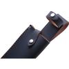 TEPPA 14028 Outdoor Camping Bonfire Hatchet, Awa, Dedicated Leather Case (Waist Sheath), Indigo, Made in Japan view 3