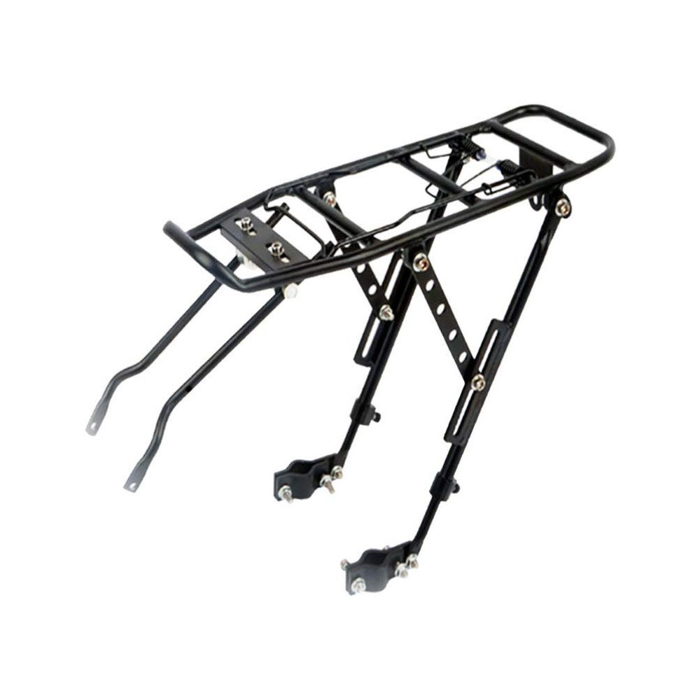 Wakauto Rack Rear Aluminum Alloy Bike Cargo Rack Luggage Carrier for Bikes Easy to Install Suitable for Most