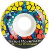Satori Movement Gunes Ozdogan Stain Glass White Skateboard Wheels - 52.5mm 80d (Set of 4) view 2