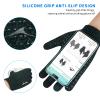 Achiou Winter Gloves, Glove for Men Women, Upgraded Touch Screen Texting Warm Running with Thermal Soft Knit Lining view 3