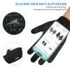 Achiou Winter Gloves, Glove for Men Women, Upgraded Touch Screen Texting Warm Running with Thermal Soft Knit Lining view 3