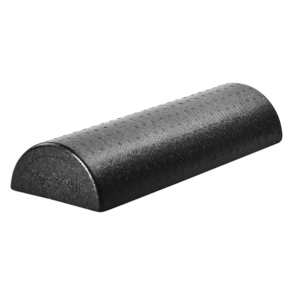 Yes4All High-Density EPP Half Round Back Roller Foam, Exercise Foam Roller for Yoga, Pilates & Stretching - 12, 18, 24, 36 inch