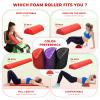 Yes4All High-Density EPP Half Round Back Roller Foam, Exercise Foam Roller for Yoga, Pilates & Stretching - 12, 18, 24, 36 inch view 3