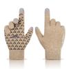 Achiou Winter Gloves, Glove for Men Women, Upgraded Touch Screen Texting Warm Running with Thermal Soft Knit Lining view 1