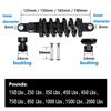 LvTu Bike Rear Shock Absorber Spring 125/150/ 165/190 mm GS-121A, 100 to 2000 Lbs Suspension Damper(165mm,1500 Lbs) view 2