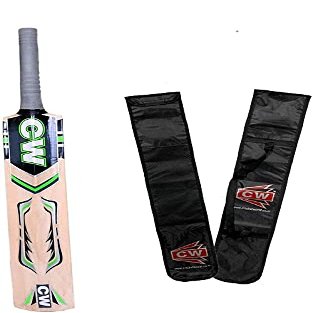 CW Weapon Kashmir Willow Bat for Tennis Ball Tennis Bat Tennis Ball Bat Full Size Kashmir Willow Tennis Bat Short Handle