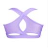 Kaerm Kids Girls Criss Cross Athletic Racerback Crop Top Hip Hop Jazz Dance Keyhole Vest Cycling Bra Purple 16 view 2