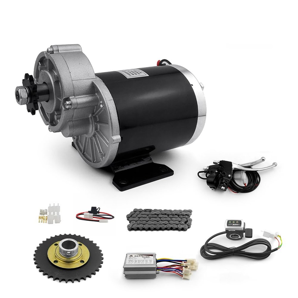 24V36V48V 450W 4 Wheels Tricycle Motor Kit with Thumb Throttle (48V 450W kit)
