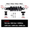 LvTu Bike Spring Shock Absorber 125mm/ 150mm/ 165mm/ 190mm Downhill Rear Biliary Suspensions Damper 750/850/ 1000/1500/ 2000 Lbs (Color : 190mm, Size : 1500 Lbs) view 3