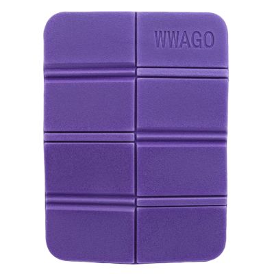 Flybloom Portable Foldable Cushion Waterproof Folding Cushion Outdoor Activity Cushion(Purple)