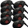 Japan WaZaki Hybrid Iron Set USGA R A Rules Golf Club,Whole Black Oil Finish,4-SW,with Covers,WLIIs Blk Ltd Model,Mens Regular Flex,65g Graphite Shaft,Standard Length,Pack of 16 view 1