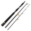 2.1M 3 Section Super Hard Boat Fishing Rod No. 100 Iron Plate Rod Deep Sea Anchor Rod Lei Qiang Rod Sea Fishing Rod, Lure Rod Bait Weight 70-250g Sea Ferry Fishing Big Fish Fishing Rod ZYHYD view 1