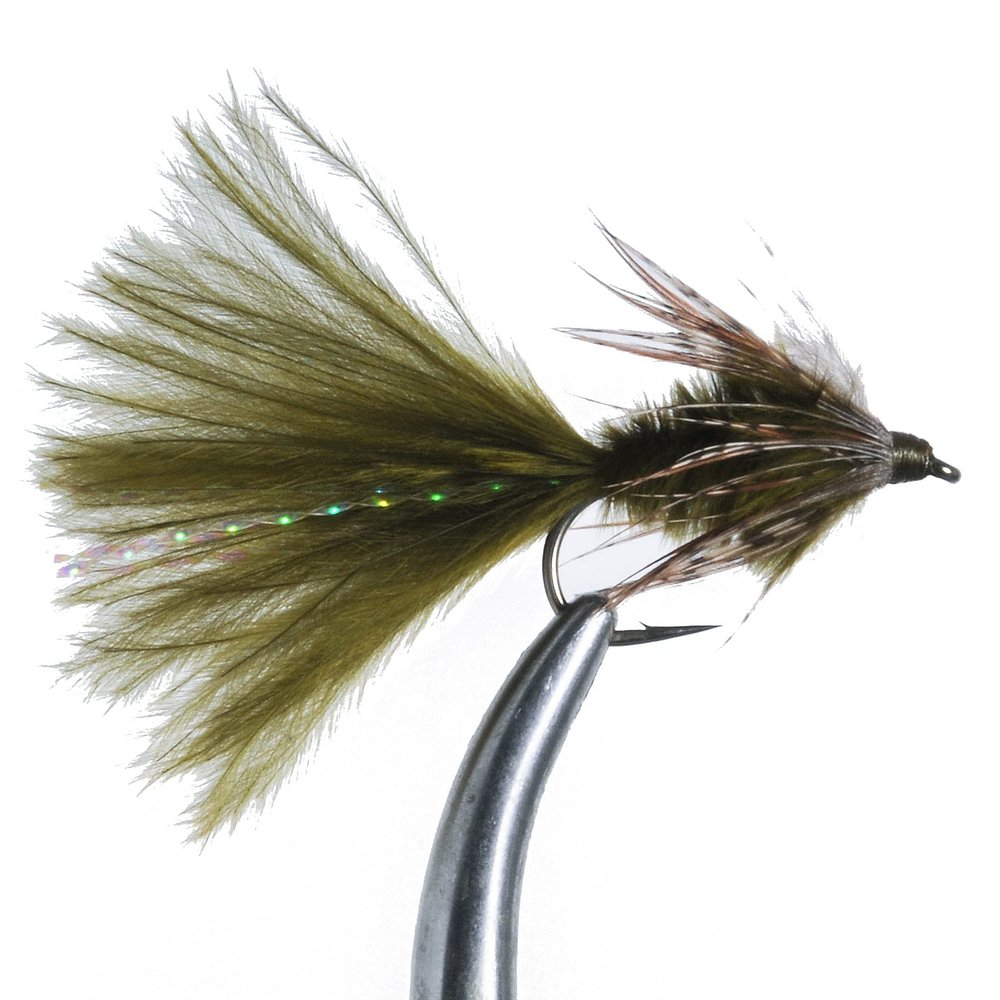 turingmonkey Trimon Complete Fly Set, All Mala Boo Ridge #2, Dark Olive, Pack of 3