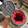 8Inch Hatch Kit, Deck Hatch with Waterproof Bag and Fasteners for Kayak Boat Fishing RiggingBlack view 4
