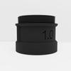 3D Cabin Volume Token for Rockshox 35mm Forks (Pike, Lyrik, Yari, Pike DJ, BoXXer) Bottomless Tokens - Various Sizes Half Token view 2