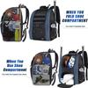 MATEIN Baseball Bag for Adults, Lightweight Baseball Backpack with Shoes Compartment for Men, Large Capacity Softball Bag Gifts with Fence Hook Hold 4 Tee Ball Bats, TBall Gear, Helmet view 2
