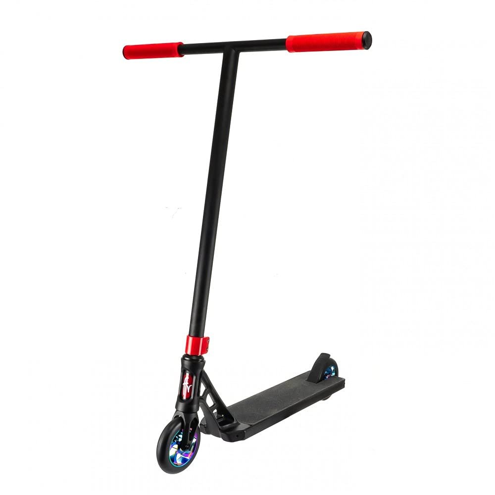 Aluminium 6061 Deck, 2 CLAMP Aluminium Fork, Wheels AL/PU, Bearing - ABEC 9, Handle - CHROMOLY Steel Stunt Kick Scooter 110ST - BulavO - RED JUST RELESED ON The Market
