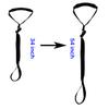 Kayak Stand Up Assist Strap Pull Up Strap Multi-Purpose Kayak Canoe Drag Strap,Strong Handle Adjustable Length from 34-54 inch (with Paddle Leash) view 3