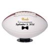 Ballstars Custom Groomsmen and Best Man Football Mid-Size 9 Inch with Base | Official Size 3 | for Wedding, Bridal Party, Bachelor view 1