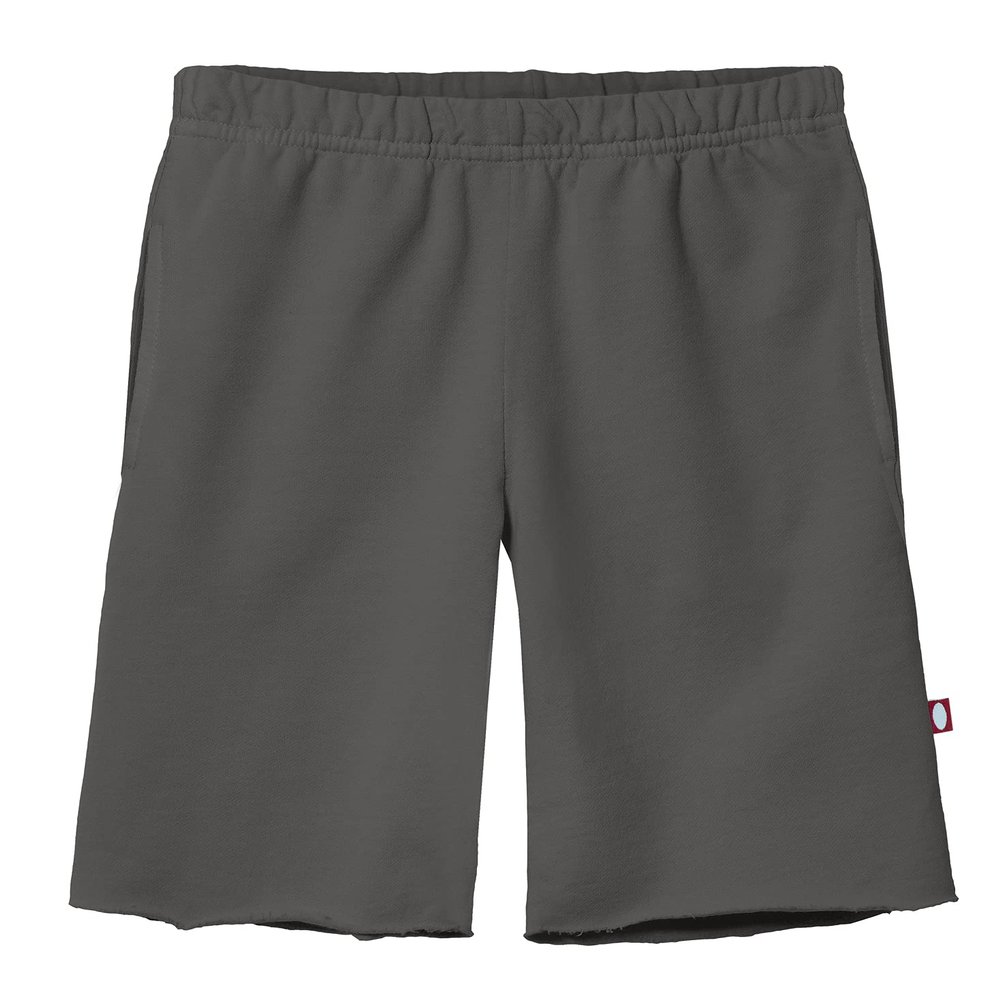 City Threads Boys Soft Fleece Shorts warmups Sports Sweats Perfect SPD Sensory Friendly Clothing for Kis, Charcoal, 8
