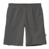 City Threads Boys Soft Fleece Shorts warmups Sports Sweats Perfect SPD Sensory Friendly Clothing for Kis, Charcoal, 8 view 1
