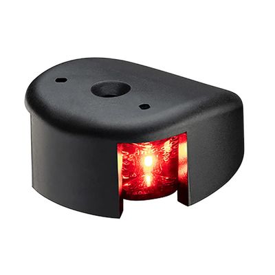 Aqua Signal 28300-7 LED Port Deck Mount Black Polycarbonate Housing