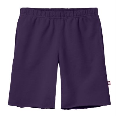 City Threads Boys Soft Fleece Shorts warmups Sports Sweats Perfect SPD Sensory Friendly Clothing for Kis, Purple, 8