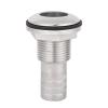 316 Stainless Steel Boat Thru-Hull Fitting Drain for 3/4" I.D. hose view 1