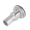 316 Stainless Steel Boat Thru-Hull Fitting Drain for 3/4" I.D. hose view 2