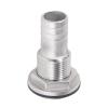 316 Stainless Steel Boat Thru-Hull Fitting Drain for 3/4" I.D. hose view 3