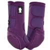 Classic Equine Flexion by Legacy2 Support Boots, Front (Eggplant, Large) view 1
