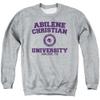 Abilene Christian University Official Circle Logo Unisex Adult Crewneck Sweatshirt,Athletic Heather, 3X-Large view 1