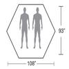 MMI Catoma 98688-GS Groundsheet for Sable Speeddome Tent Shelter view 2