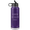 Cute But Rude Funny Like Mother Like Daughter Insulated Water Bottle Tumbler 32oz BPA Free view 1